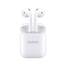 Заредете изображение във визуализатора на галерията – Dudao TWS Bluetooth 5.0 In-Ear Wireless Earphones White (U10H) - TopMag
