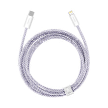 Заредете изображение във визуализатора на галерията – Baseus Dynamic 2 Series fast charging cable USB-C - Lightning 20W 480Mbps 2m purple
