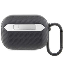 Заредете изображение във визуализатора на галерията – BMW BMAP2WMPUCA2 AirPods Pro 2 gen cover black/black Carbon Double Metal Logo
