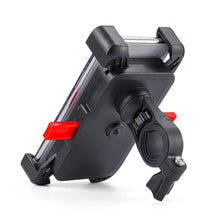 Заредете изображение във визуализатора на галерията – Bicycle motorcycle handlebar phone 360 holder black - TopMag
