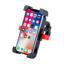 Заредете изображение във визуализатора на галерията – Bicycle motorcycle handlebar phone 360 holder black - TopMag
