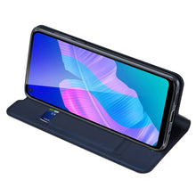 Заредете изображение във визуализатора на галерията – DUX DUCIS Skin Pro Bookcase type case for Huawei P40 Lite E blue - TopMag
