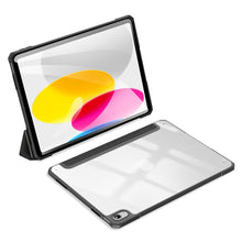 Заредете изображение във визуализатора на галерията – Dux Ducis Copa case for iPad 10.9'' 2022 (10 gen.) smart cover stand black
