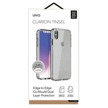 Заредете изображение във визуализатора на галерията – UNIQ etui Clarion Tinsel iPhone Xs Max przezroczysty/lucent clear - TopMag
