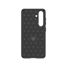 Заредете изображение във визуализатора на галерията – Carbon Case for Samsung Galaxy S24 Flexible Silicone Carbon Cover - Black
