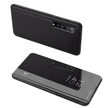 Заредете изображение във визуализатора на галерията – Clear View Case cover for Xiaomi Mi 10 Pro / Xiaomi Mi 10 black - TopMag
