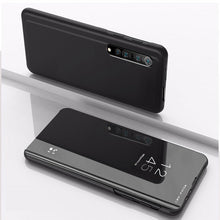 Заредете изображение във визуализатора на галерията – Clear View Case cover for Xiaomi Mi 10 Pro / Xiaomi Mi 10 black - TopMag
