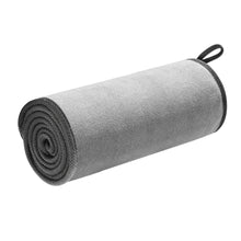 Заредете изображение във визуализатора на галерията – Baseus 2x microfiber car drying towel microfiber 40 cm x 40 cm gray (CRXCMJ-0G) - TopMag
