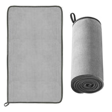 Заредете изображение във визуализатора на галерията – Baseus microfiber car drying towel microfiber 40 cm x 80 cm gray (CRXCMJ-A0G) - TopMag
