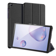 Заредете изображение във визуализатора на галерията – DUX DUCIS Domo Tablet Cover with Multi-angle Stand and Smart Sleep Function for Samsung Galaxy Tab A 8.4'' 2020 black - TopMag
