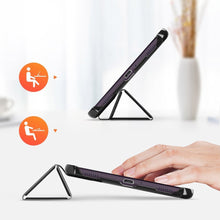 Заредете изображение във визуализатора на галерията – DUX DUCIS Domo Tablet Cover with Multi-angle Stand and Smart Sleep Function for Samsung Galaxy Tab A 8.4'' 2020 black - TopMag
