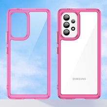 Заредете изображение във визуализатора на галерията – Outer Space Case for Samsung Galaxy A53 5G cover with a flexible frame pink
