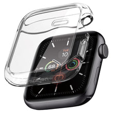 Заредете изображение във визуализатора на галерията – SPIGEN ULTRA HYBRID APPLE WATCH 4/5/6 / SE (44MM) CRYSTAL CLEAR - TopMag
