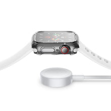 Заредете изображение във визуализатора на галерията – SPIGEN ULTRA HYBRID APPLE WATCH 4/5/6 / SE (44MM) CRYSTAL CLEAR - TopMag
