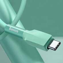 Заредете изображение във визуализатора на галерията – Baseus durable USB - USB Type C cable 3 A 1 m 480 Mbps black (CATGJ-01) - TopMag
