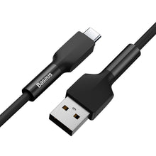 Заредете изображение във визуализатора на галерията – Baseus durable USB - USB Type C cable 3 A 1 m 480 Mbps black (CATGJ-01) - TopMag
