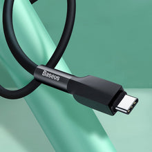 Заредете изображение във визуализатора на галерията – Baseus durable USB - USB Type C cable 3 A 1 m 480 Mbps black (CATGJ-01) - TopMag
