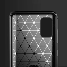Заредете изображение във визуализатора на галерията – Carbon Case Flexible Cover TPU Case for Samsung Galaxy A41 blue - TopMag
