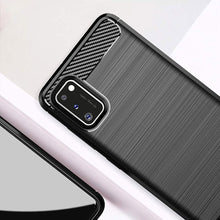 Заредете изображение във визуализатора на галерията – Carbon Case Flexible Cover TPU Case for Samsung Galaxy A41 blue - TopMag
