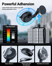 Заредете изображение във визуализатора на галерията – Acefast car holder to air vent with automatic opening and closing d9 black
