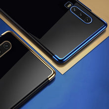 Заредете изображение във визуализатора на галерията – Clear Color Case Gel TPU Electroplating frame Cover for Huawei P Smart Pro / Huawei Y9s blue - TopMag
