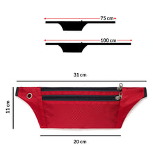 Заредете изображение във визуализатора на галерията – Ultimate Running Belt with headphone outlet black - TopMag
