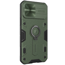 Заредете изображение във визуализатора на галерията – Nillkin CamShield Armor TPU+PC for Iphone 13 Pro Max green
