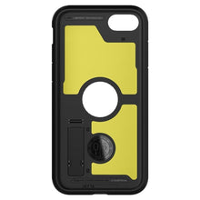 Заредете изображение във визуализатора на галерията – SPIGEN TOUGH ARMOR IPHONE SE 2022 / SE 2020 BLACK - TopMag

