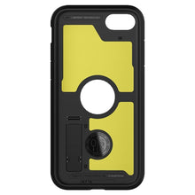 Заредете изображение във визуализатора на галерията – SPIGEN TOUGH ARMOR IPHONE SE 2022 / SE 2020 BLACK - TopMag

