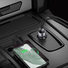 Заредете изображение във визуализатора на галерията – Ugreen car charger USB / USB Type C Quick Charge 3.0 Power Delivery 36 W 3 A gray (CD213 60980) - TopMag
