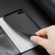 Заредете изображение във визуализатора на галерията – Dux Ducis Kado Bookcase wallet type case for iPhone SE 2022 / SE 2020 / iPhone 8 / iPhone 7 black - TopMag
