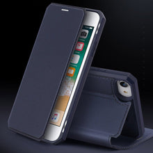 Заредете изображение във визуализатора на галерията – DUX DUCIS Skin X Bookcase type case for iPhone SE 2022 / SE 2020 / iPhone 8 / iPhone 7 black - TopMag
