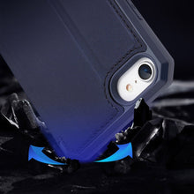 Заредете изображение във визуализатора на галерията – DUX DUCIS Skin X Bookcase type case for iPhone SE 2022 / SE 2020 / iPhone 8 / iPhone 7 black - TopMag
