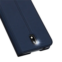 Заредете изображение във визуализатора на галерията – DUX DUCIS Skin Pro Bookcase type case for Nokia 1.3 black - TopMag

