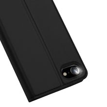 Заредете изображение във визуализатора на галерията – DUX DUCIS Skin Pro Bookcase type case for iPhone SE 2022 / SE 2020 / iPhone 8 / iPhone 7 black - TopMag
