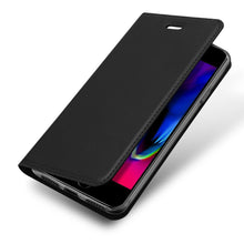Заредете изображение във визуализатора на галерията – DUX DUCIS Skin Pro Bookcase type case for iPhone SE 2022 / SE 2020 / iPhone 8 / iPhone 7 black - TopMag
