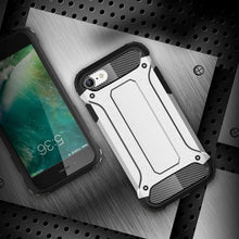 Заредете изображение във визуализатора на галерията – Hybrid Armor Case Tough Rugged Cover for iPhone SE 2022 / SE 2020 / iPhone 8 / iPhone 7 black - TopMag
