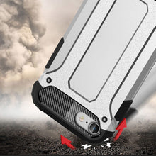 Заредете изображение във визуализатора на галерията – Hybrid Armor Case Tough Rugged Cover for iPhone SE 2022 / SE 2020 / iPhone 8 / iPhone 7 black - TopMag
