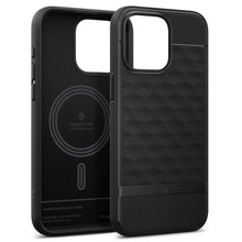Заредете изображение във визуализатора на галерията – CASEOLOGY PARALLAX MAG MAGSAFE IPHONE 15 PRO MAX MATTE BLACK
