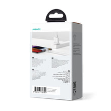 Заредете изображение във визуализатора на галерията – UK Joyrooom FlashSeries JR-TCF05 20W USB-A USB-C charger - white

