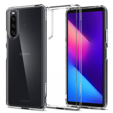 Заредете изображение във визуализатора на галерията – Spigen ultra hybrid case for sony xperia 10 iv transaprent - TopMag
