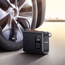 Заредете изображение във визуализатора на галерията – Baseus Mega EnergyPump Series Portable Tire Pump Compressor with 6000 mAh Battery and LED Flashlight
