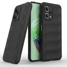 Заредете изображение във визуализатора на галерията – Magic Shield Case for Xiaomi Redmi Note 12 5G / Poco X5 5G Flexible Armor Cover Black
