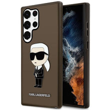 Заредете изображение във визуализатора на галерията – Karl Lagerfeld KLHCS23LHNIKTCK S23 Ultra S918 black/black hardcase Ikonik Karl Lagerfeld
