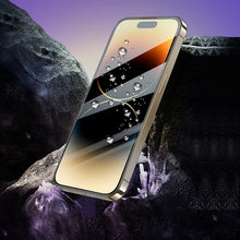 Заредете изображение във визуализатора на галерията – Borofone Tempered glass BF8 Diamond Armor Full Screen 5D Large Arc for Iphone 14 Pro
