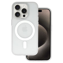 Заредете изображение във визуализатора на галерията – Liavec AG Magsafe Case for Iphone 15 Pro Max white
