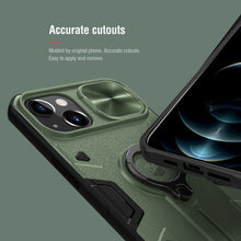 Заредете изображение във визуализатора на галерията – Nillkin CamShield Armor TPU+PC for Iphone 13 blue
