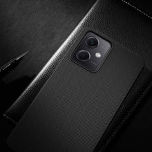 Заредете изображение във визуализатора на галерията – Nillkin Textured Case for Xiaomi Redmi Note 12 5G / Poco X5 5G Reinforced Nylon Cover Black
