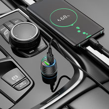 Заредете изображение във визуализатора на галерията – Borofone Car charger BZ21A Brilliant - 2xUSB - QC 3.0 36W black
