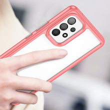 Заредете изображение във визуализатора на галерията – Outer Space Case for Samsung Galaxy A53 5G cover with a flexible frame red
